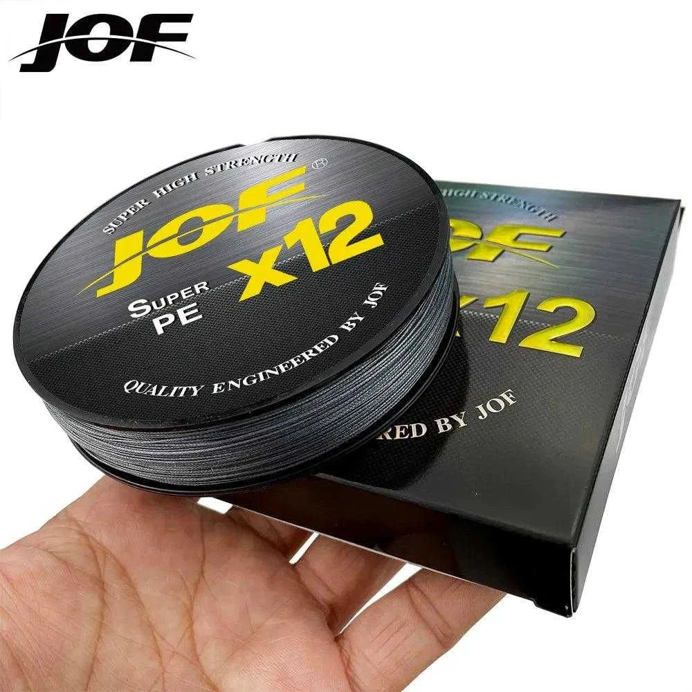 JOF X12 Braided 100m/300m Super Strong Multifilament Fishing Line