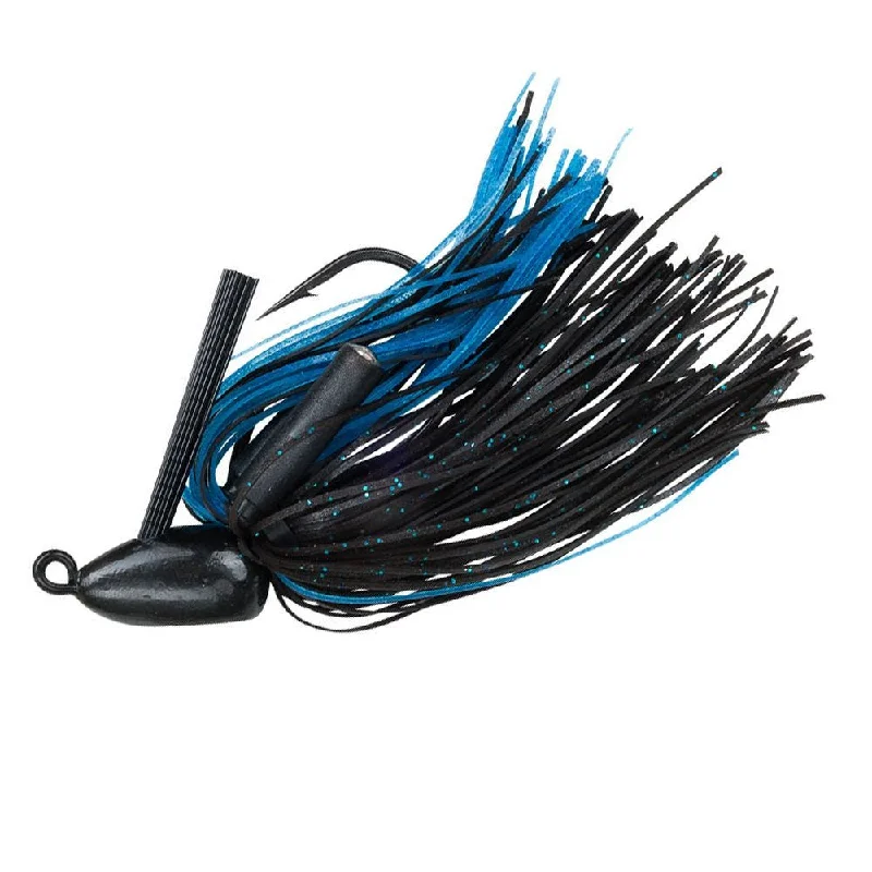 Booyah Boo Jig 3/8 Oz Black/Blue Qty 1