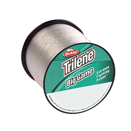 Berkley Trilene Big Game Monofilament Line Clear Quarter Pound Spools