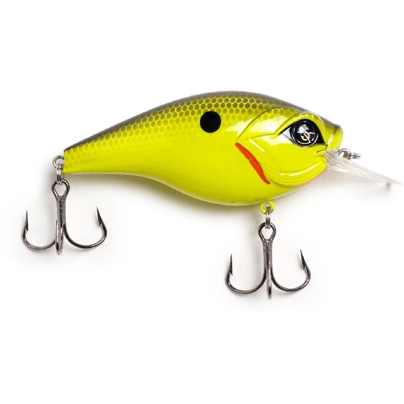 Googan Squad Mini Banger 2" 1/4 Oz Chartreuse Black Back