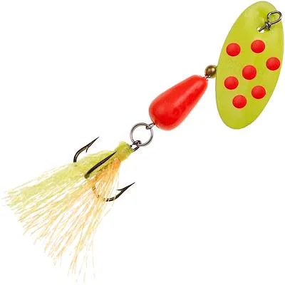 Panther Martin Flash-A-Bou Go-Glo In-Line Spinner 1/16 Oz Chartreuse Orange