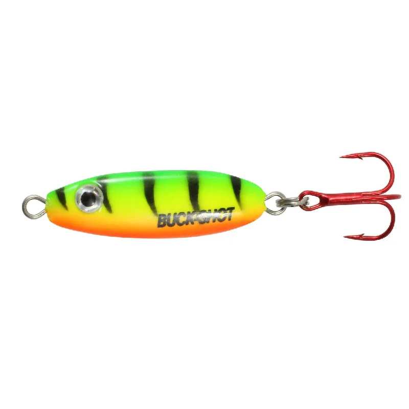 Northland Tackle UV Buck-Shot Rattle Spoon 1/8 OZ Firetiger Qty 12