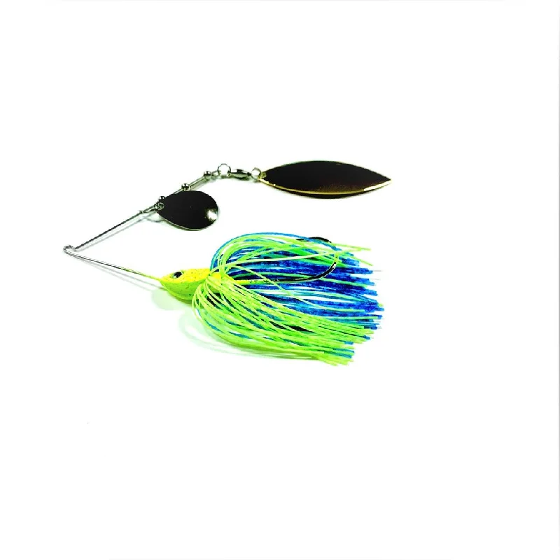 Persuader Premium Spinnerbaits 3/8 Oz Chartreuse/Blue