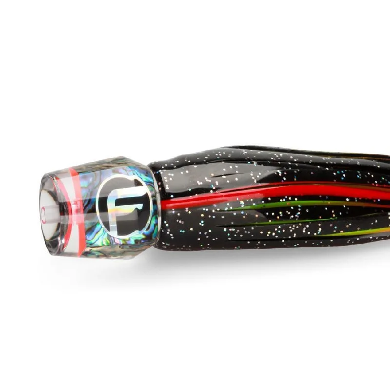 Fathom MO Head Chugger Medium Trolling Lure, 10", 6.2 oz Natural Paua Shell