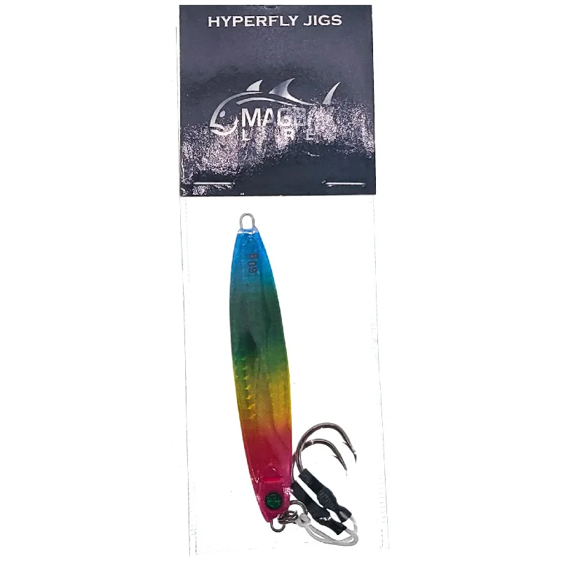 Magbay Lures Hyperfly Ocean Hopper Jig 60g 3-3/4" Rainbow