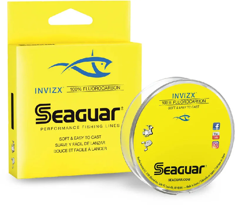 Seaguar InvizX Fluorocarbon Fishing Line 200 Yards