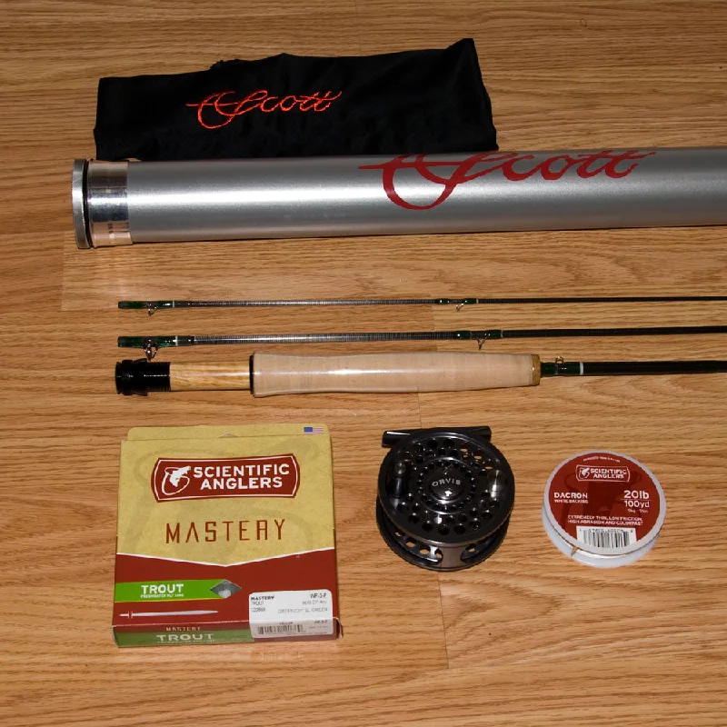 Murrays Mountain Trout Rod and Reel Fly Fishing Outfit