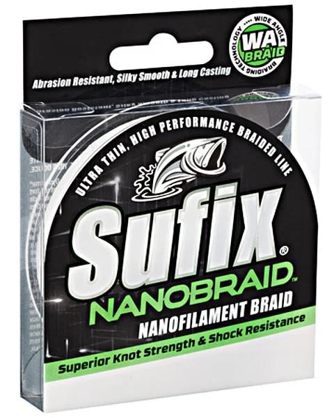 Sufix Nanobraid Lo-Vis Green 150 Yards