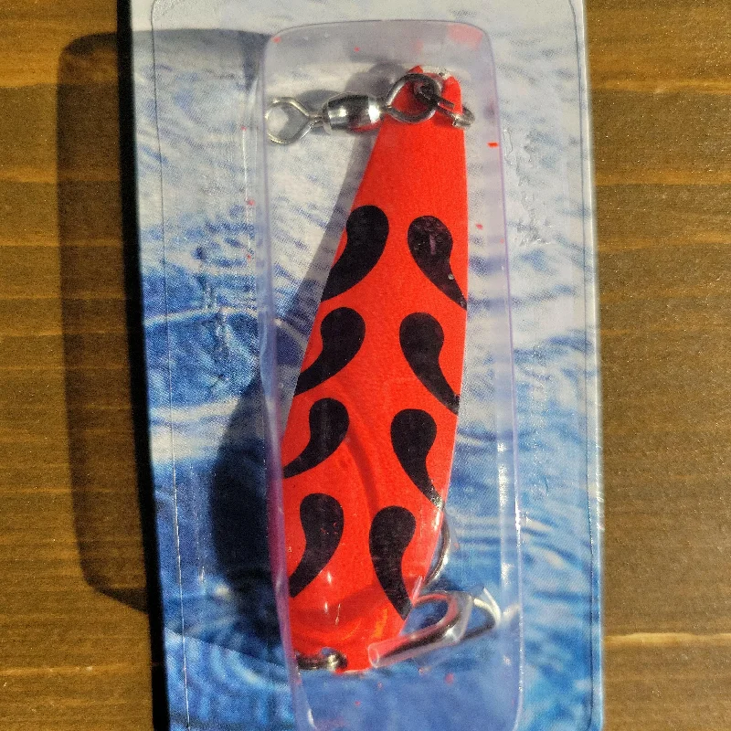 COMPAC Crocodile Lure Orange Black 1/2oz