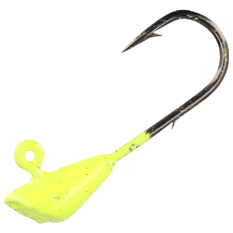 Leland Trout Magnet Jig Heads 1/64 Oz Chartreuse Qty 5