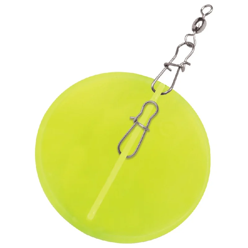 Luhr Jensen Dipsy Diver 2-1/4" Chartreuse/White Bottom