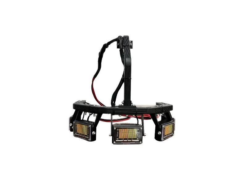 Trolling Motor Bracket and Light Kit (ASSEMBLED & WIRED)