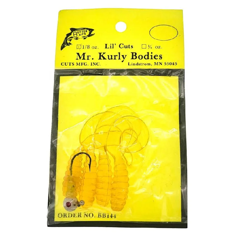 Better Baits lil' Cuts Mr. Kurly Bodies 1/8 Oz