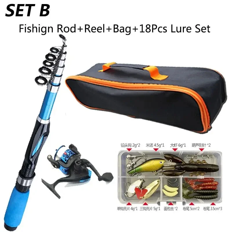 Ultimate Fishing Rod Kit with Lures for Every Angler