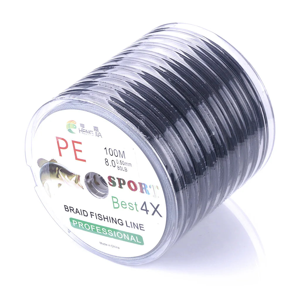 Lureswholesale® 100m 4 Strands braided fishing line