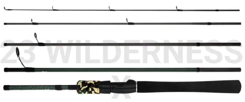 Daiwa Wilderness X 23 Backseater 705LFS 1.5-4kg Spin Fishing Rod