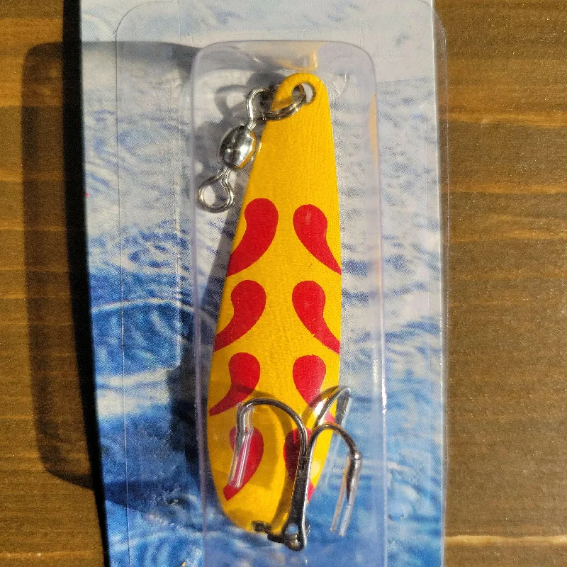 COMPAC Crocodile Lure 1/2oz Yellow Red