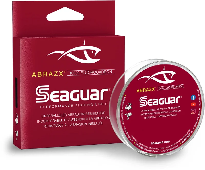 Seaguar AbrazX Fluorocarbon Fishing Line 200 Yards