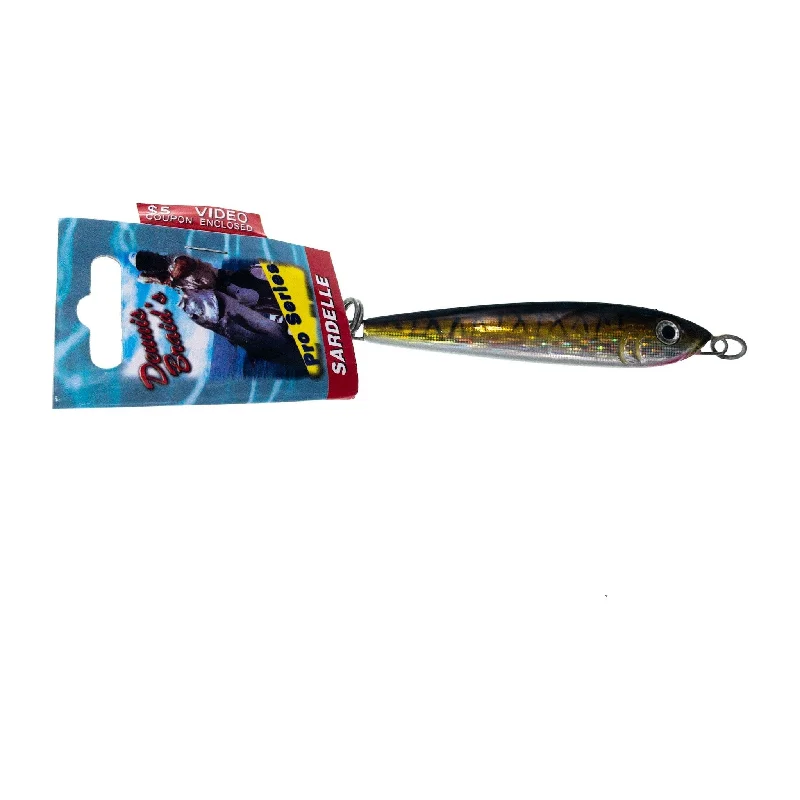 Braid Pro Series Sardelle Jig 4-1/2" 3-1/2 Oz Black Mackerel