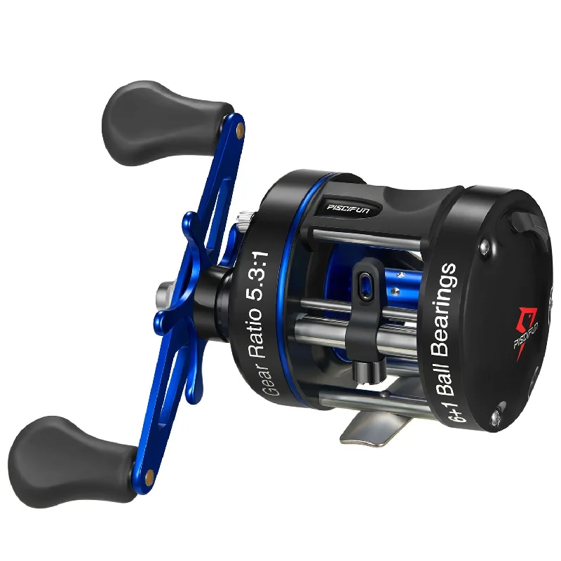 Piscifun® Chaos XS Round Baitcasting Reel, Saltwater Casting Reels