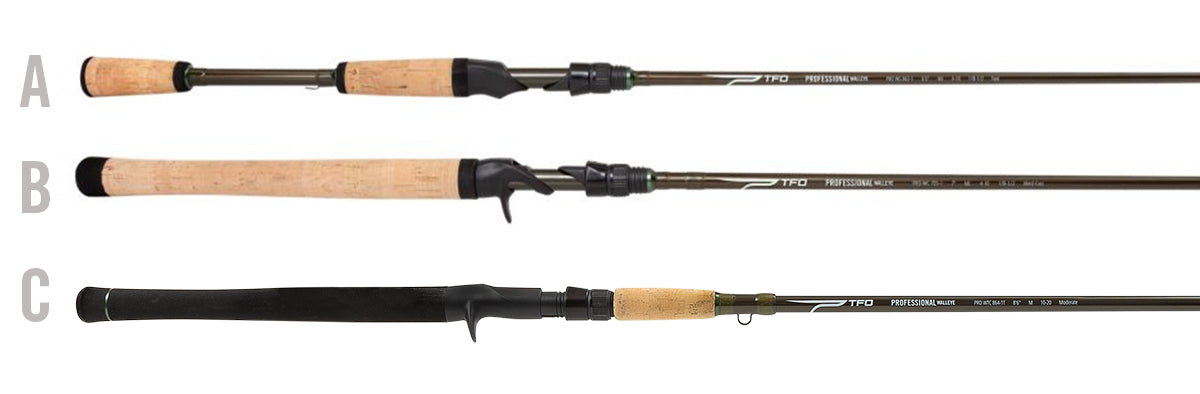 Temple Fork Outfitters Professional Walleye Rods