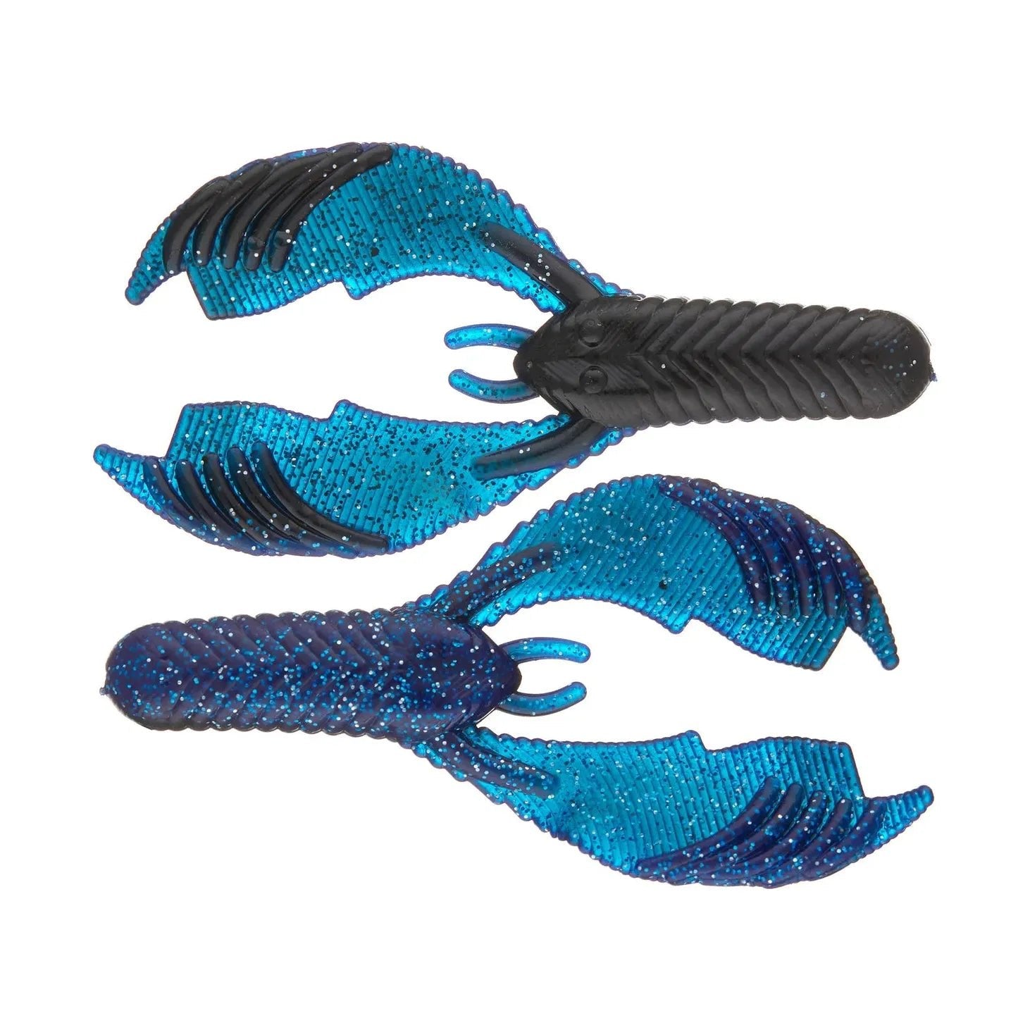 Yum Craw Chunk 2.75" Black Blue Shadow Qty 8