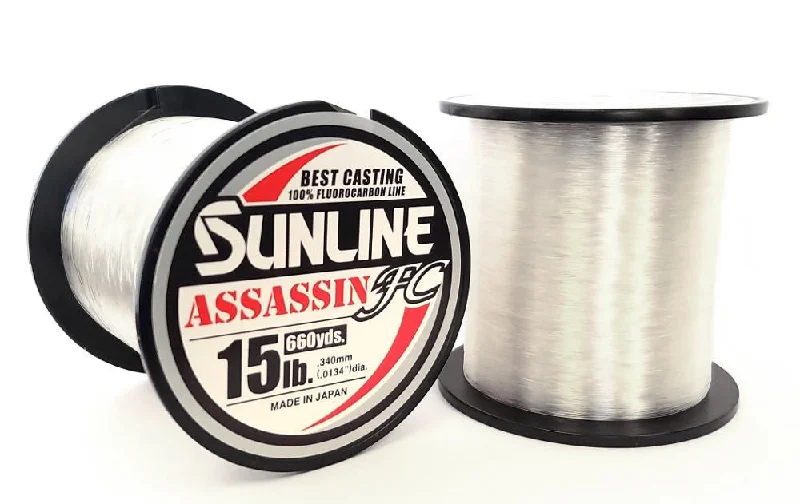 Sunline Assassin FC Fluorocarbon Line Clear 660 Yards