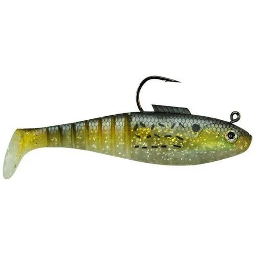 Egret Baits Vudu Shad 6" Golden Bunker Qty 2