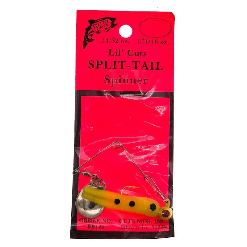 Better Baits Lil' Cuts Split Tail Spinner 1/16 Oz Qty 1 (Bulk)