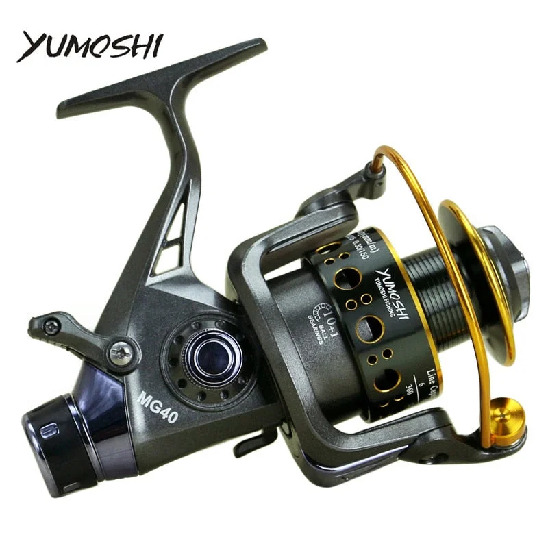 2018 New Double Brake Design Fishing Reel Super Strong Carp Fishing Feeder Spinning Reel Spinning wheel type fishing wheel MG