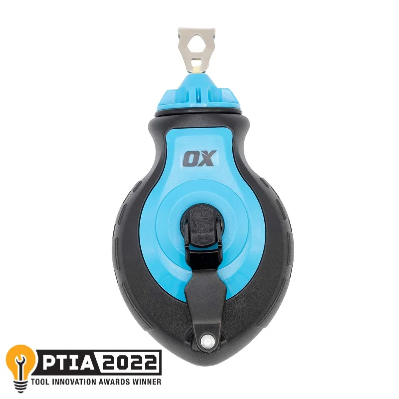 OX Pro Aluminum Body Chalk Reel with Kevlar Reinforced Line – 6:1 Gear Ratio