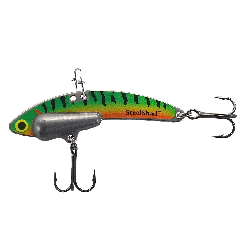 SteelShad Bladebait 1/2 Oz Perch/Firetiger