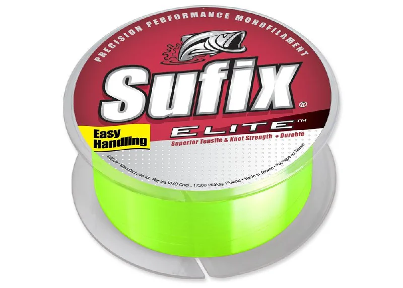 Sufix Elite Monofilament Hi-Vis Yellow 330 Yards