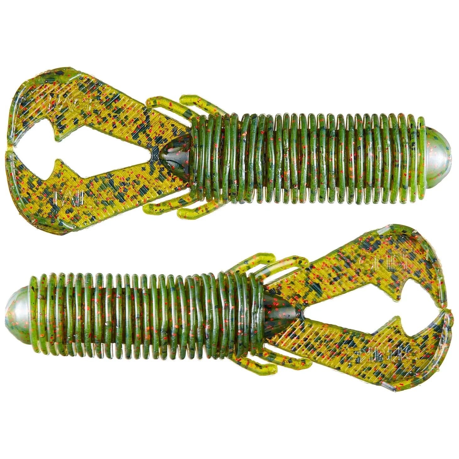 Strike King Rage Punch Bug 3.5" Watermelon Red Flake Qty 7