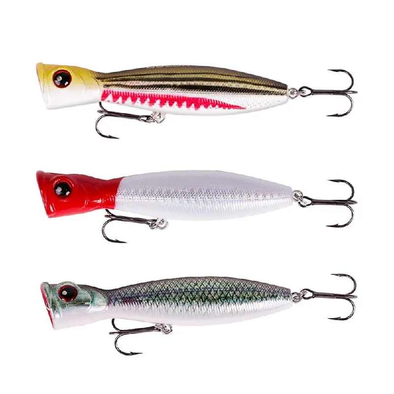 Dr.Fish Plastic Popper Lure 3.94'' 0.6oz